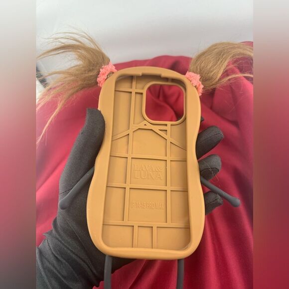 Quirky 3D Cartoon Character Phone 15 Pro Max Case - Picture 6 of 6